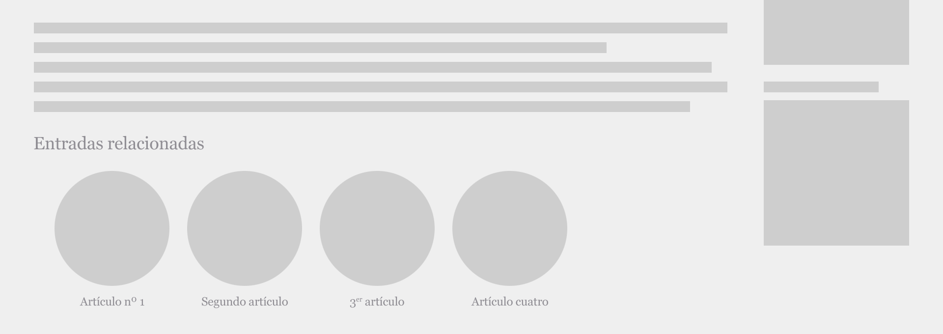 Mostrar entradas relacionadas sin plugin